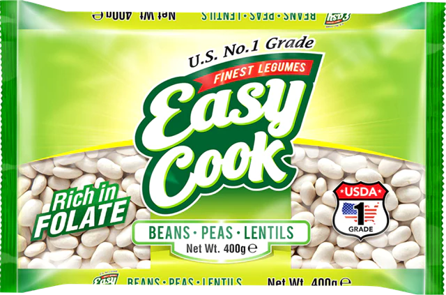 EasyCook GREAT NORTHERN BEANS [400G x 30]