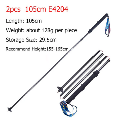 AONIJIE E4204  Carbon Fiber Hiking Pole [2 PCS]