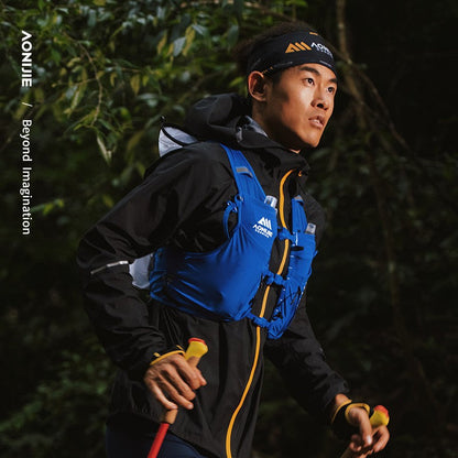 AONIJIE C9116 Breathable Hydration Running Vest Backpack 10L - BLUE (LARGE)