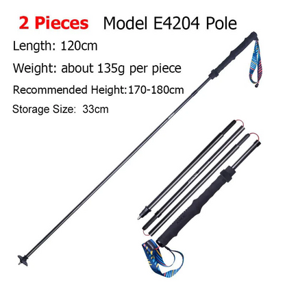 AONIJIE E4204  Carbon Fiber Hiking Pole [2 PCS]