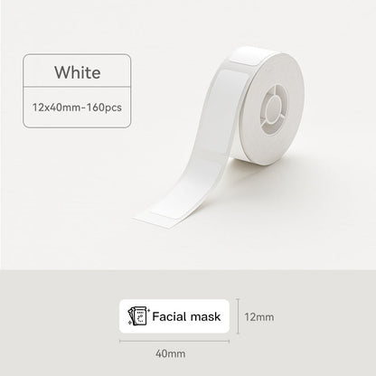 NIIMBOT [ D11/D110/D101/H1S ] Printable Thermal Label Sticker Paper - White 12-15mm
