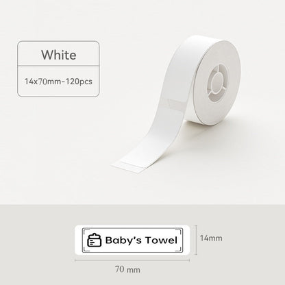 NIIMBOT [ D11/D110/D101/H1S ] Printable Thermal Label Sticker Paper - White 12-15mm