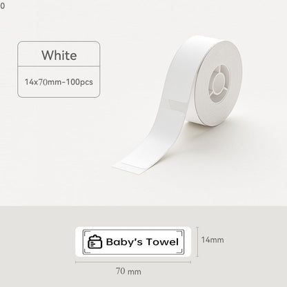 NIIMBOT [ D11/D110/D101/H1S ] Printable Thermal Label Sticker Paper - White 12-15mm