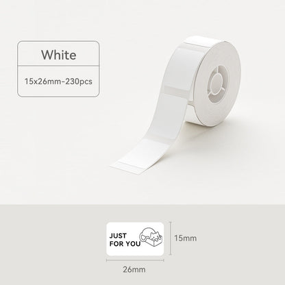 NIIMBOT [ D11/D110/D101/H1S ] Printable Thermal Label Sticker Paper - White 12-15mm