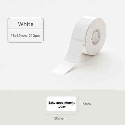 NIIMBOT [ D11/D110/D101/H1S ] Printable Thermal Label Sticker Paper - White 12-15mm