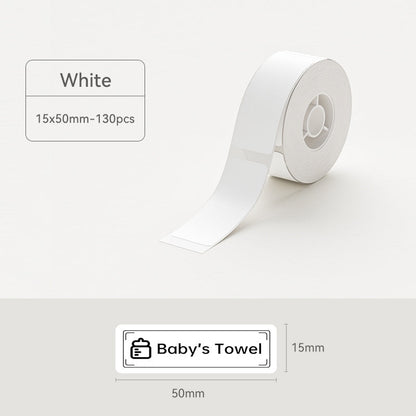 NIIMBOT [ D11/D110/D101/H1S ] Printable Thermal Label Sticker Paper - White 12-15mm