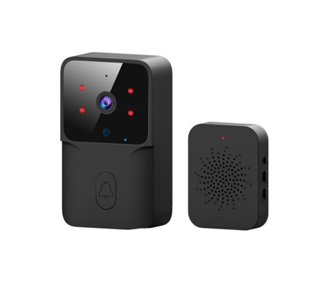 SMATRUL TUYA Wireless Intelligent  High-Definition Camera Wi-Fi Doorbell  (Outdoor) - Black1 / 1