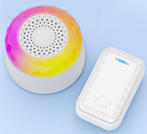 SMATRUL Wireless Door Bell [1 BUTTON - 1 RECEIVER]  - White