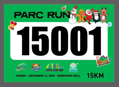 Customized Running Bibs - Waterproof and Sweat Resistant Tyvek Paper