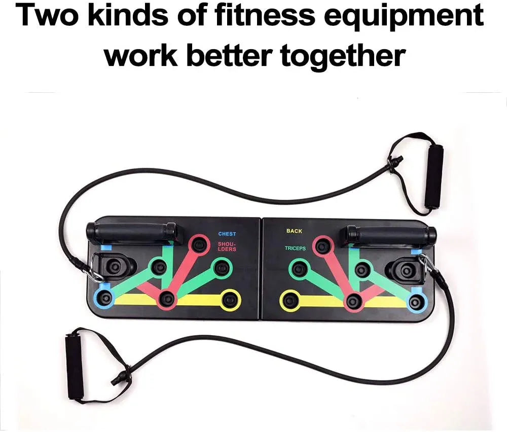 TOPKO Push-Up Board [Foldable and Portable]