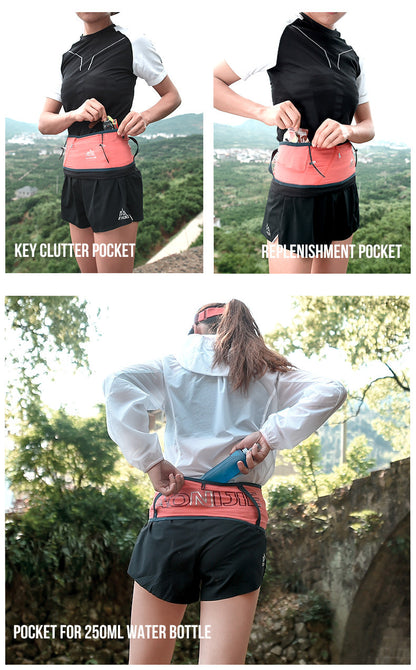 AONIJIE Ultralight Quick-drying Belt Bag - BLACK