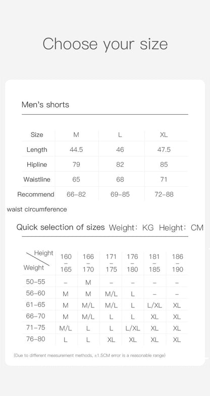Aonijie FM5120 Breathable Men's Sports Compression Shorts - BLACK