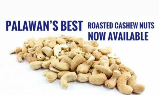 ROASTED SPLIT CASHEW NUTS 500g from Palawan