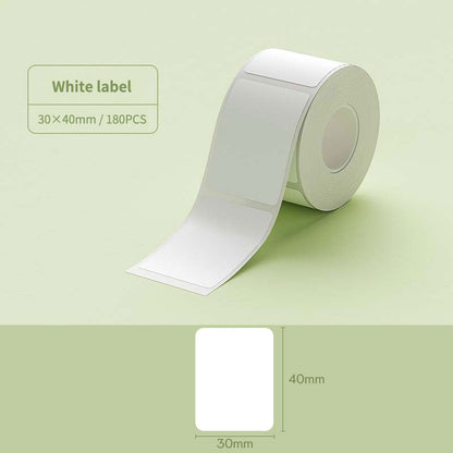 NIIMBOT [ B21/B1/B3S ] Printable Thermal Label Sticker Paper - White 20-50mm