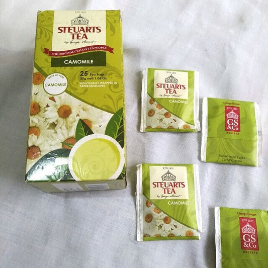 STEUARTS [Camomile Tea] 25 Tea bags
