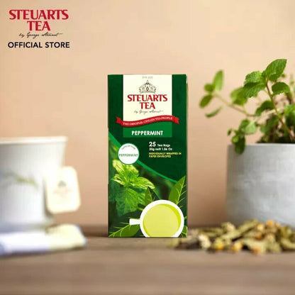 STEUARTS [Peppermint] 25 Tea bags