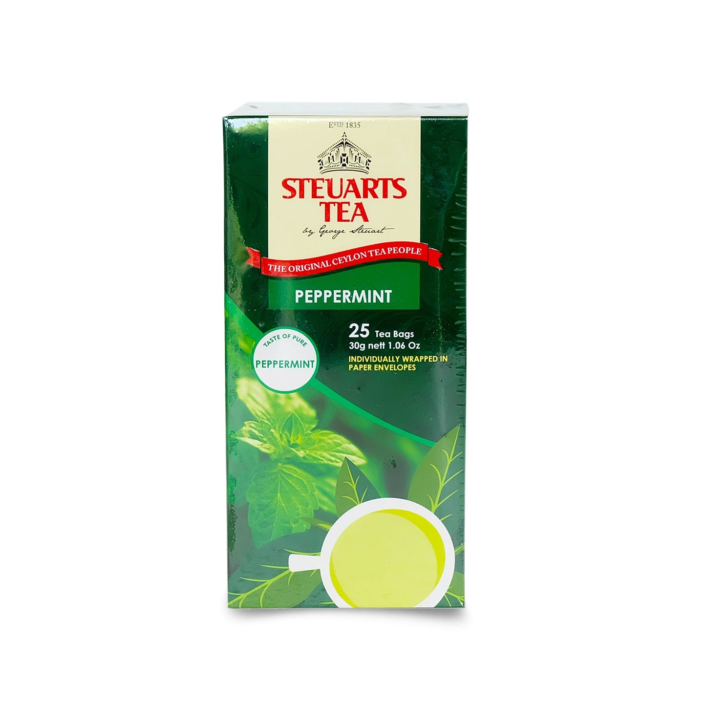 STEUARTS [Peppermint] 25 Tea bags