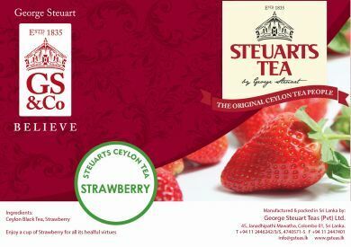 STEUARTS [Strawberry] 25 Tea bags