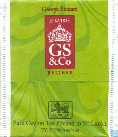 STEUARTS [Pure Green Tea] 25 Tea bags