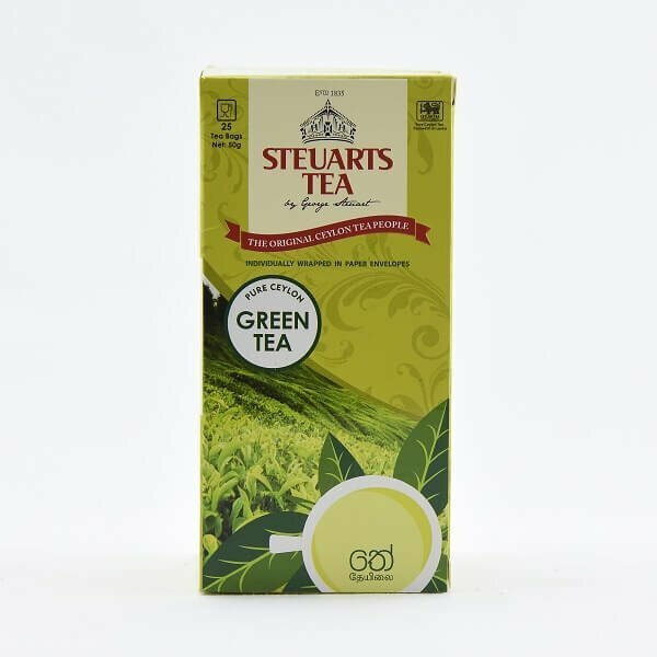 STEUARTS [Pure Green Tea] 25 Tea bags