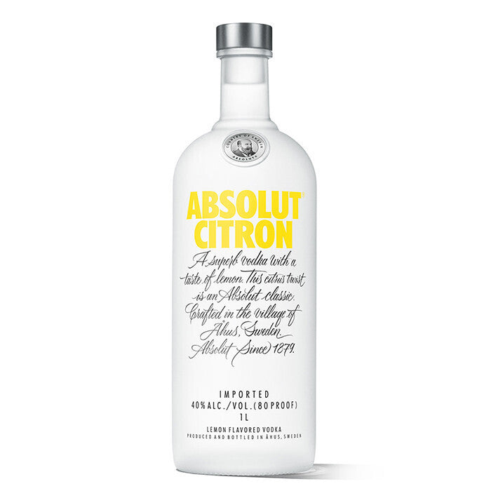 Absolute Liter ABSOLUT CITRON 40% 1 LITER - Original Swedish Vodka – PARC.ph