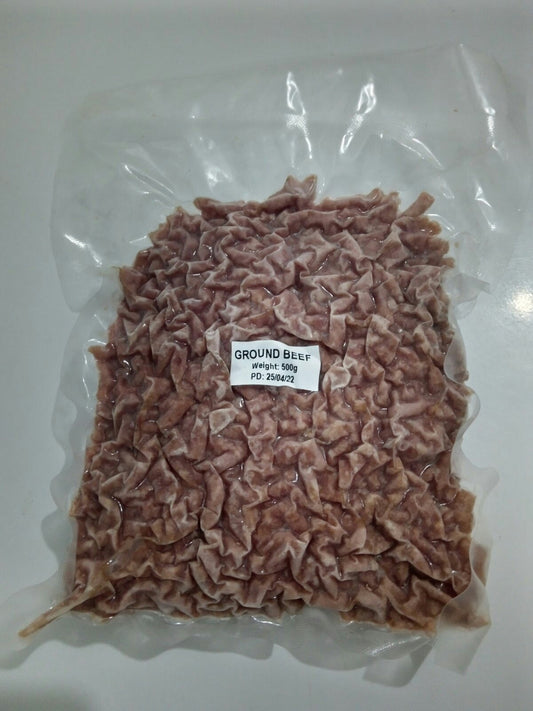 GROUND BEEF FOREQUARTER 80/20 500G - USA