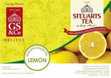 STEUARTS [Lemon] 25 Tea bags