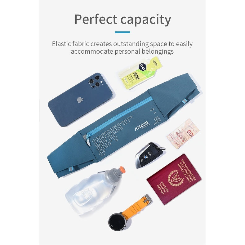 AONIJIE Water Resistant RUNNING BELT  [Red]