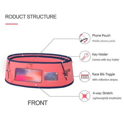 AONIJIE Ultralight WAIST BELT [M/L] - PINK