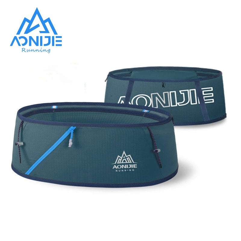 AONIJIE Ultralight WAIST BELT [L/XL] - BLUE