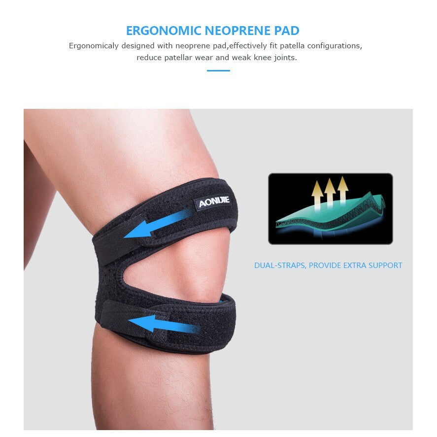 AONIJIE E4096 Adjustable Dual Patella Knee Strap