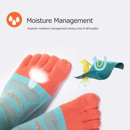 AONIJIE E4802 Cool Max Toe Socks [3 pairs] - MEDIUM