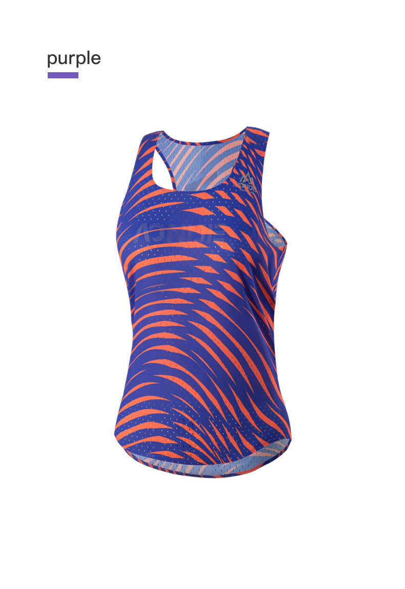AONIJIE PURPLE Quick Drying Ladies Singlet [MEDIUM]