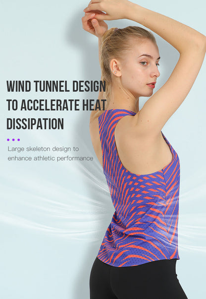 AONIJIE PURPLE Quick Drying Ladies Singlet [MEDIUM]