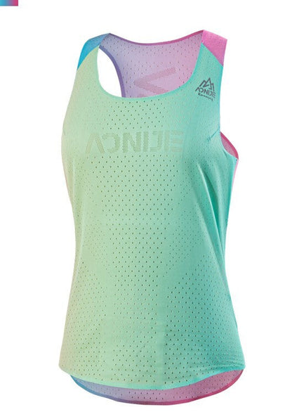 AONIJIE RAINBOW Quick Drying Ladies Singlet [XLARGE]