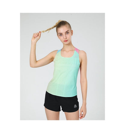 AONIJIE RAINBOW Quick Drying Ladies Singlet [XLARGE]