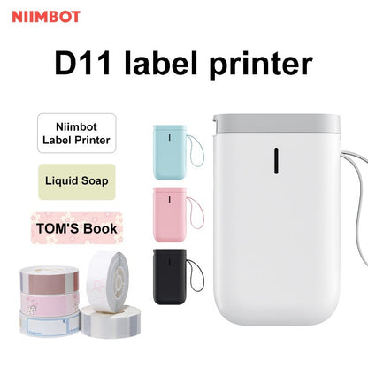 NIIBOT [ D11 ] Portable Label Printer 12-15mm Width - BLACK