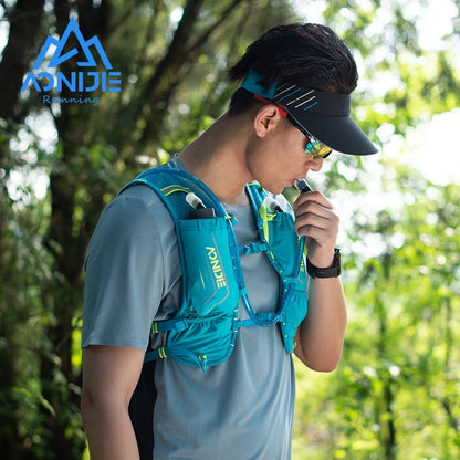 Aonijie 5L Running Vest Backpack - GRAY - C9107 (Vest Only)