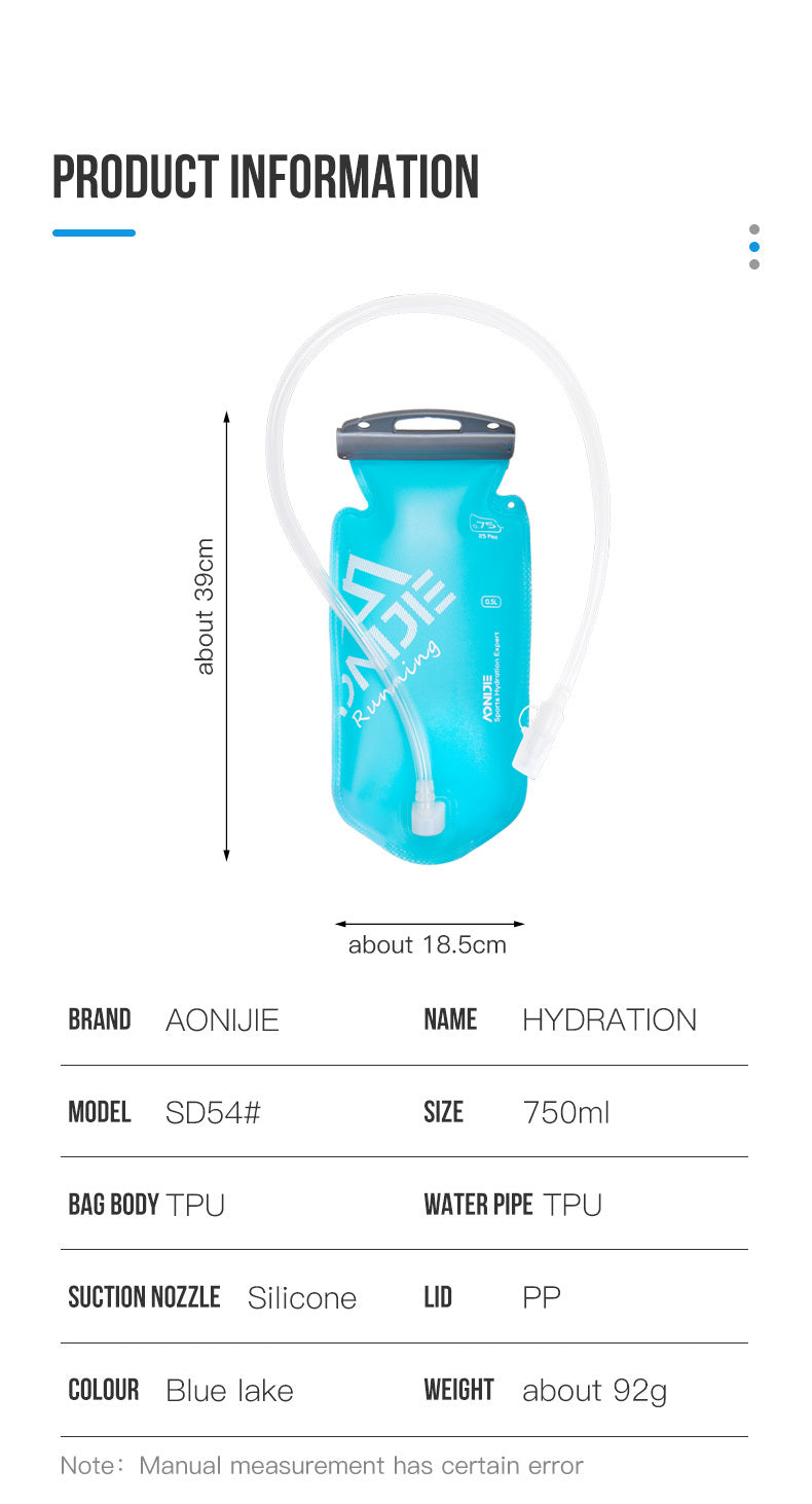 AONIJIE SD54 Hydration Bladder [750ml]