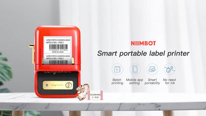 NIIMBOT [ B21 ] Label Printer 20-50mm Width -BLACK