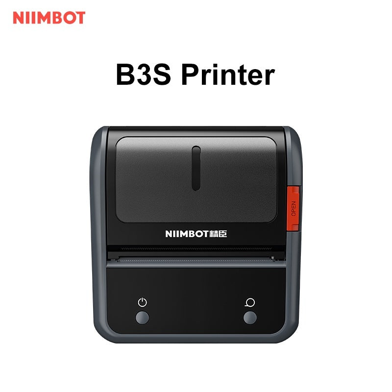 NIIMBOT [ B3S ] Label Printer Inkless Bluetooth Portable 20-75mm - GRAY