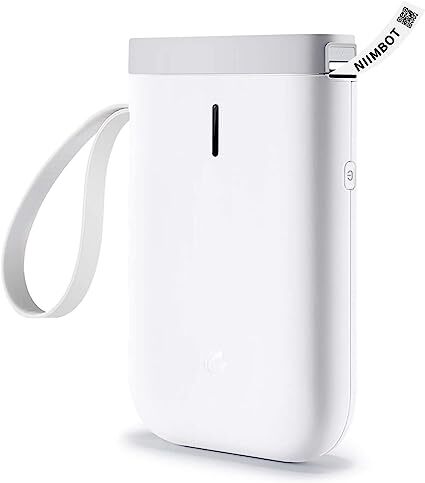 NIIMBOT [ D11 ] Portable Label Printer 12-15mm Width - WHITE