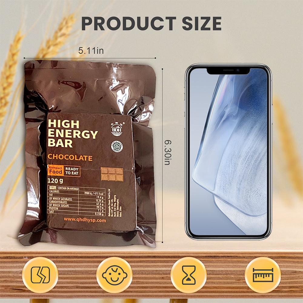 1 CASE High Energy Bar [9 Boxes x 12pcs]  Exp. Date 2044 - CHOCOLATE
