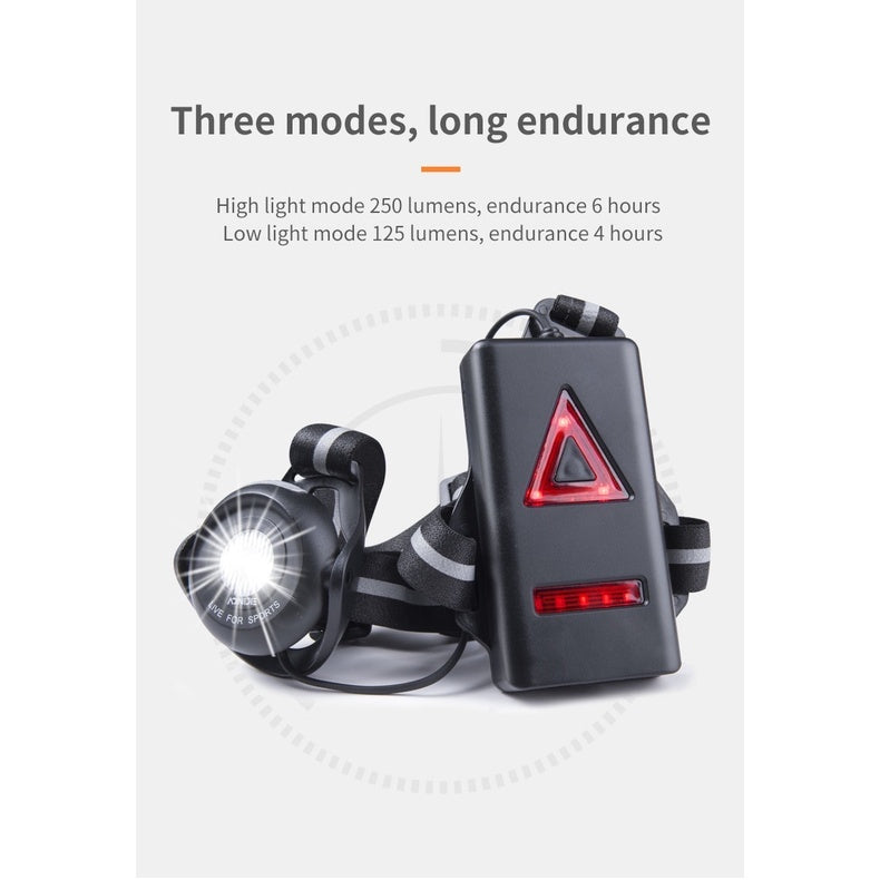 AONIJIE E4303 Sports Chest Light [for night run]
