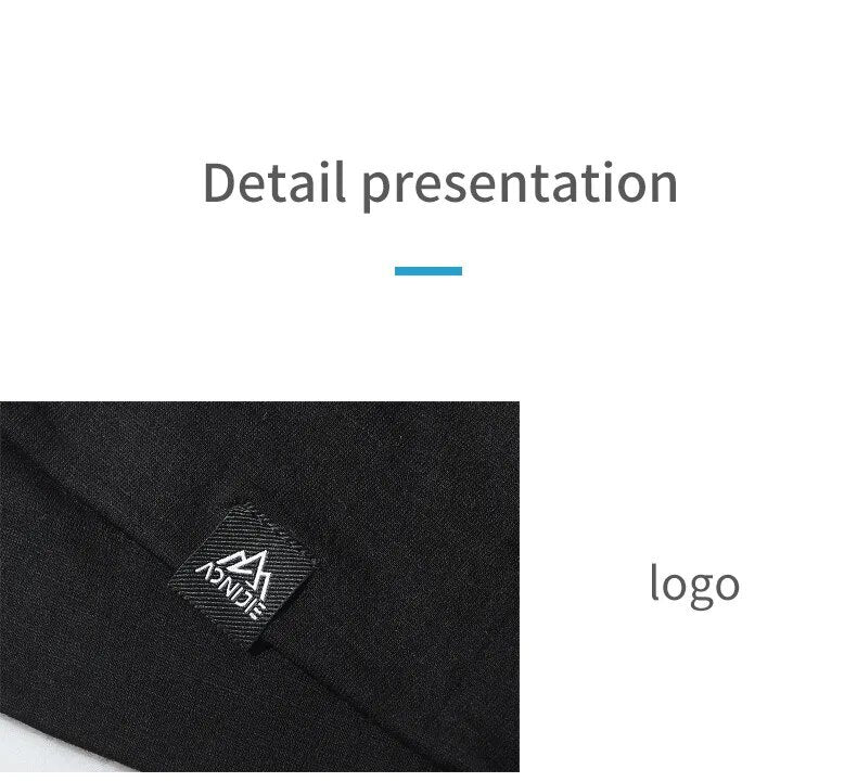 AONIJIE M38 Sports Wool Knitted Beany- BLACK