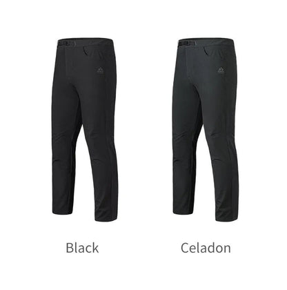 AONIJIE FM5165 Quick Drying Sports Trousers [XLarge] - GRAY/GREEN