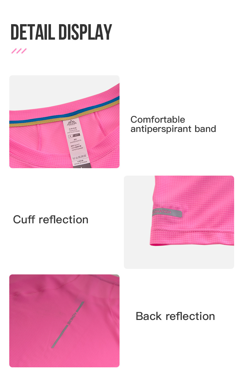 AONIJIE FM5178 Men Sports Shirts [Blue] - XXL