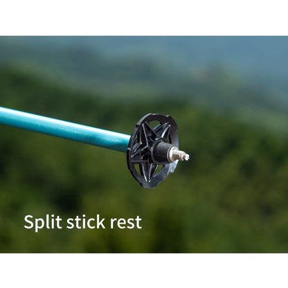 AONIJIE E4208 110-130cm Adjustable Aluminum Alloy Running Trekking Pole [1 PC] - RAINBOW