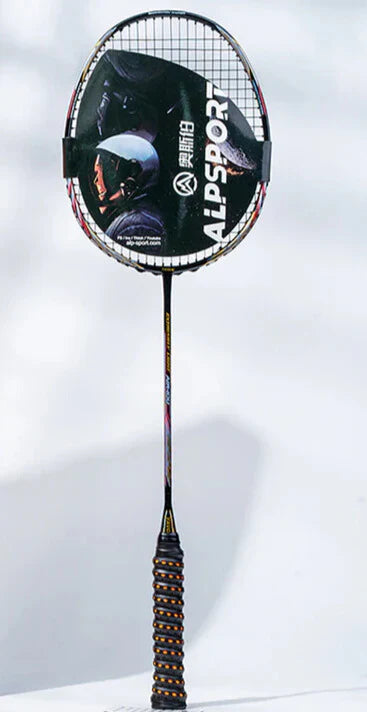 ALPSPORT AIR - ALP AIR Badminton Racket 10U G5 Superlight 52g 28-35lbs [Carbon Fiber] - 1PC