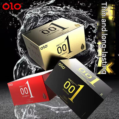 OLO 001 ULTRATHIN CONDOMS (10PCS)